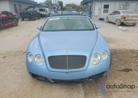 2008 Bentley Continental Gtc z USA, uszkodzony, nr VIN SCBDR33W38C052714